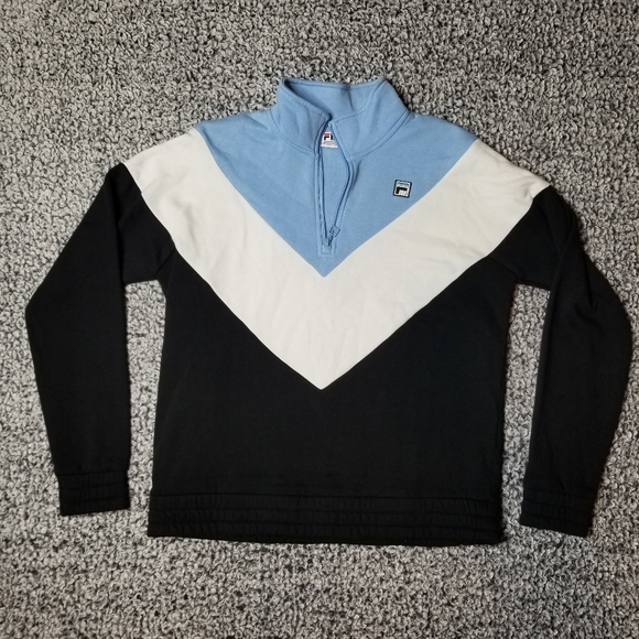 Fila Tops - FILA Quarter Zip Pullover